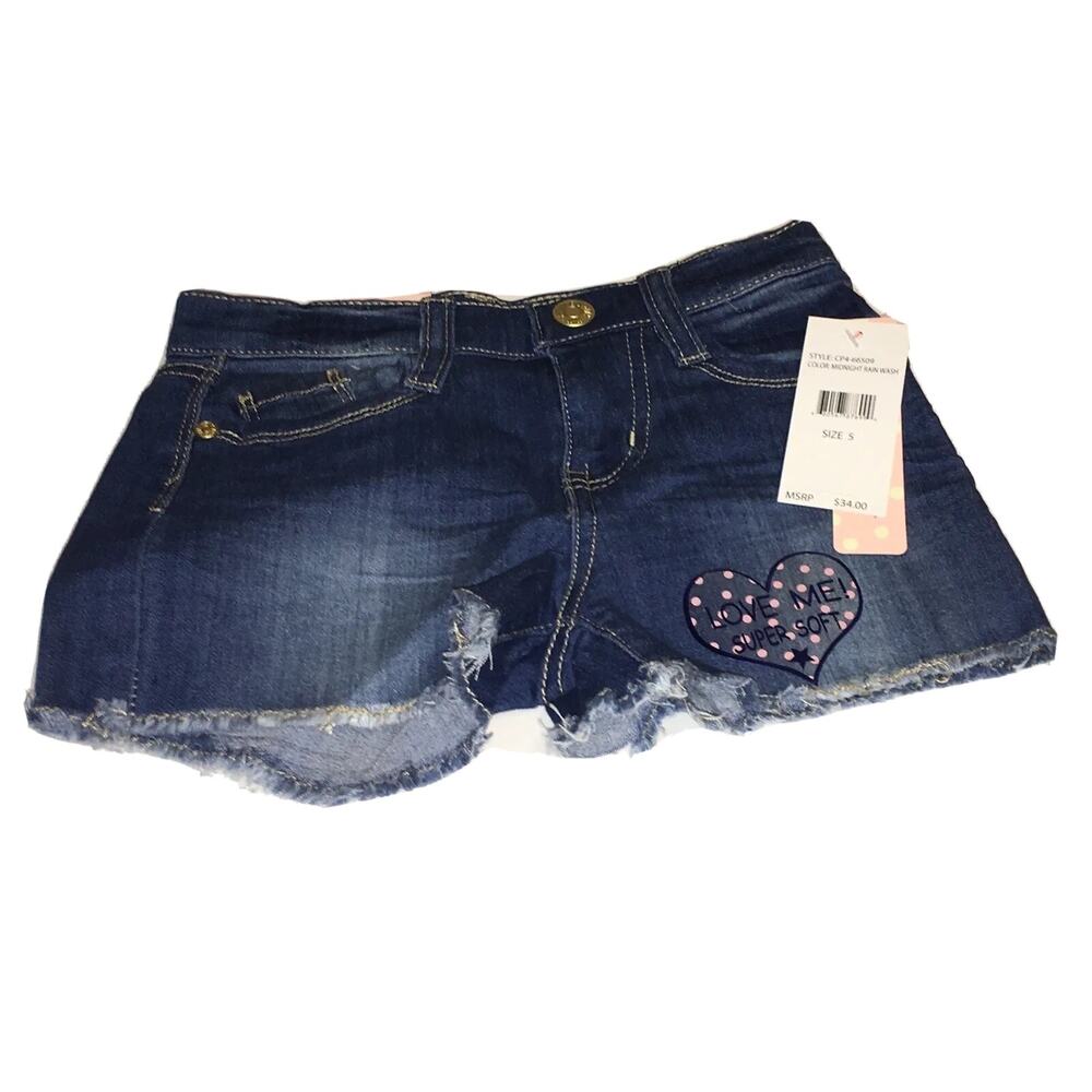 Celebrity Pink Girls Frayed Hem Shorts Size 5